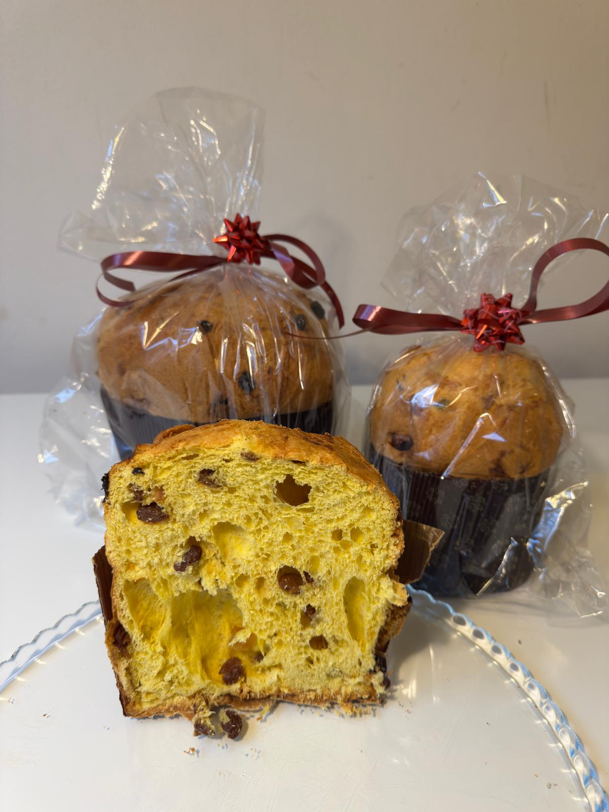 Panettone tradizionale Milano allo zafferano a lievitazione naturale